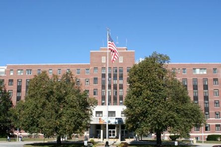 Image of the Manchester VA Medical Center in New Hampshire