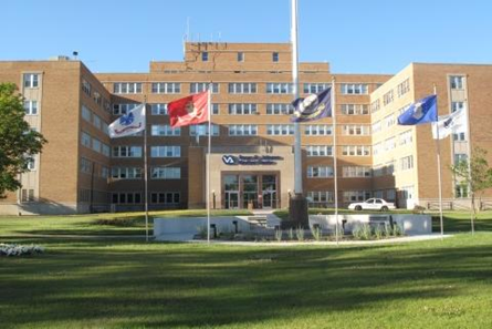 Image of the Oscar G. Johnson VA Medical Center in Iron Mountain, Michigan