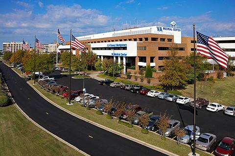 Image of the G.V. (Sonny) Montgomery VA Medical Center in Jackson, Mississippi