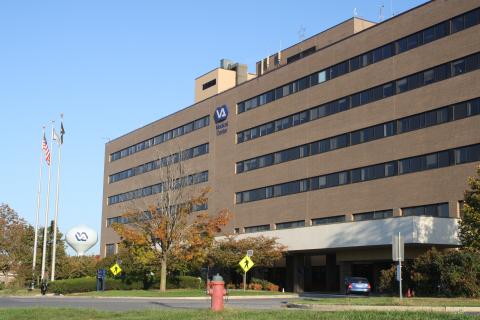 Image of the Martinsburg VA Medical Center in West Virginia