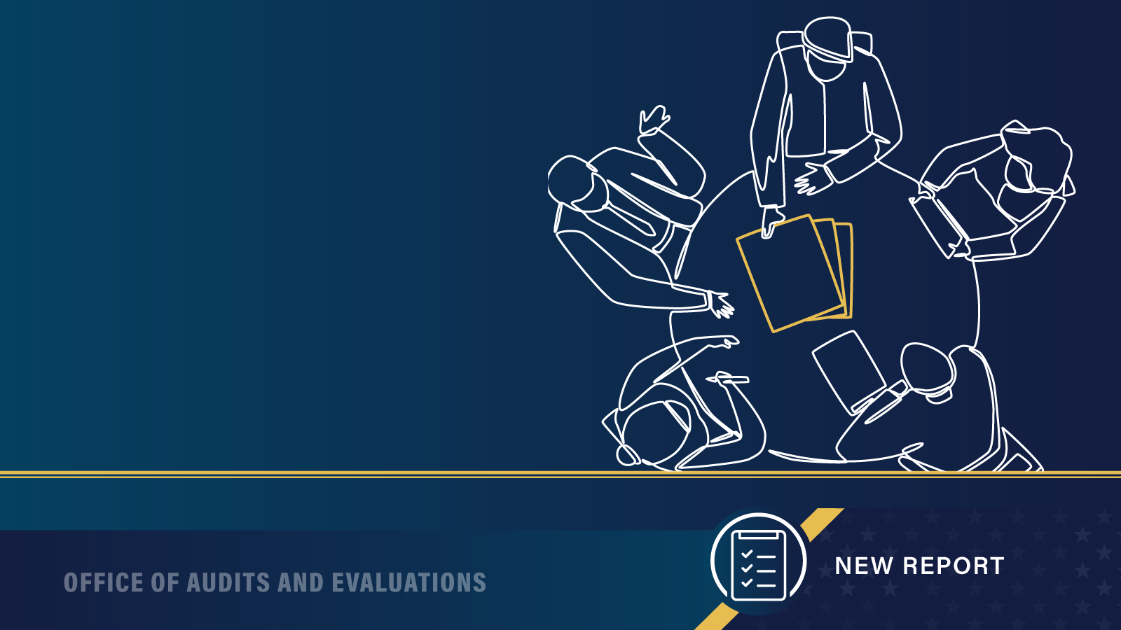 Five people sitting around a table