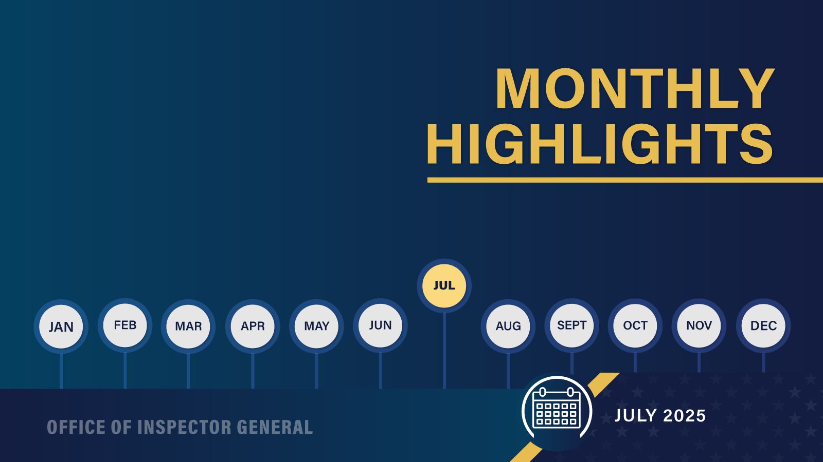 July Monthly Highlights
