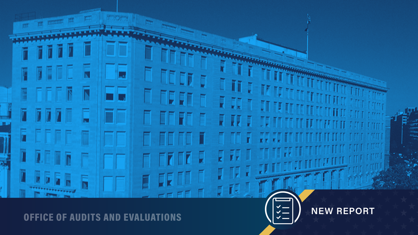 Large building. Office of Audits and Evaluations